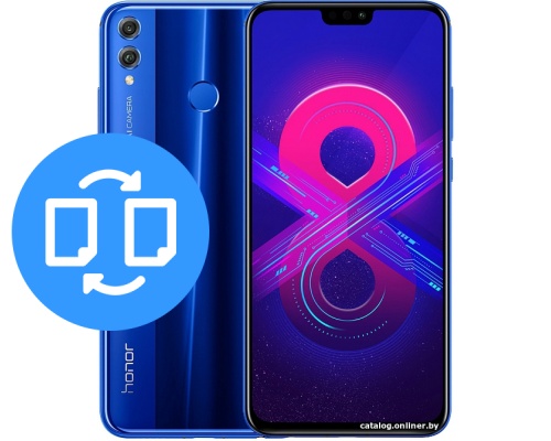 Замена дисплея (экрана) Honor 8X